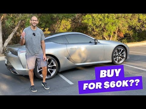 Should You Buy A Used Lexus LC500 For $60K? I Have Answers.